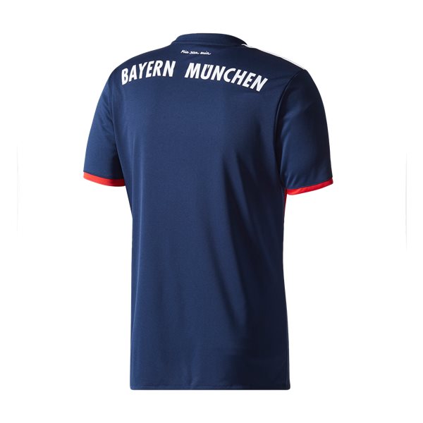 Bayern Munich Away 2017/18 Navy Soccer Jersey Shirt - Click Image to Close